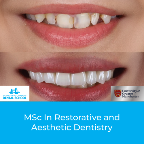 MSc in Restorative and Aesthetic Dentistry