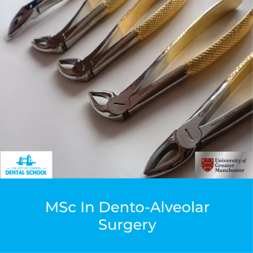 MSc Specialist Practice of Dento-Alveolar Surgery
