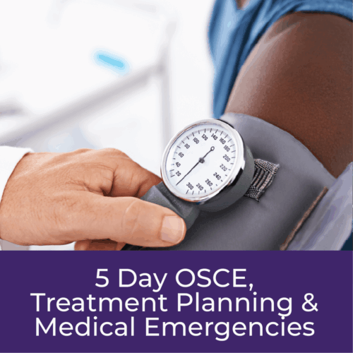 Overseas Registration Examination Training - 3) 5 Day OSCE, DTP and ME
