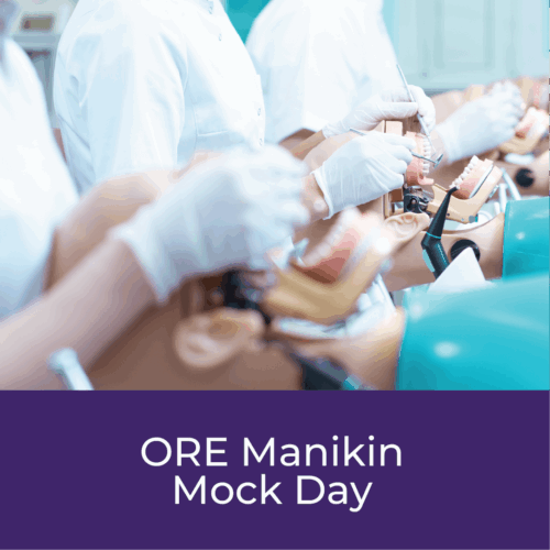 Overseas Registration Examination Training - 4) ORE Manikin Revision