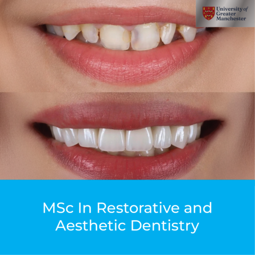 MSc in Restorative and Aesthetic Dentistry